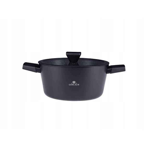 Hrnec Gerlach Granitex s poklicí 24 cm 4,4 l