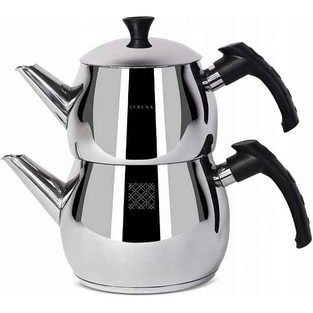 Konvice 2,5 l stříbrná
