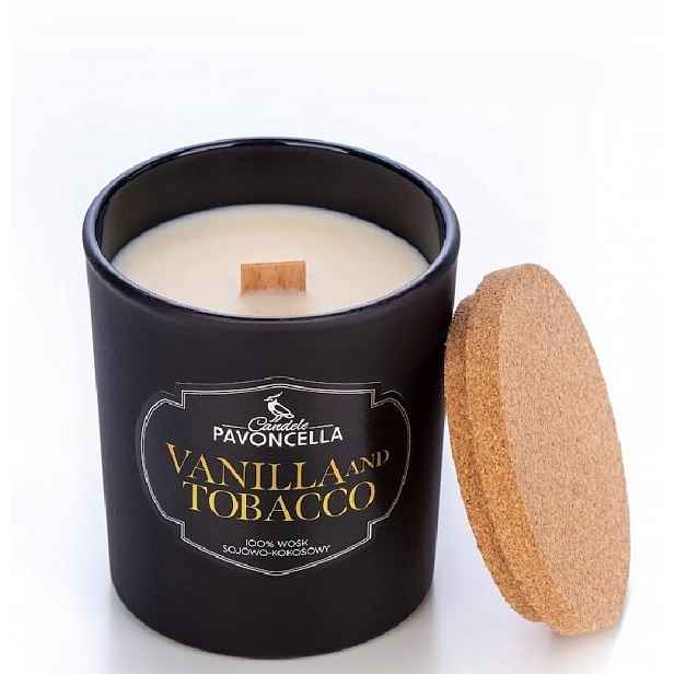 Přírodní Složková Svíčka Solová svíčka do pokoje Volně stojící svíčka Vanilla