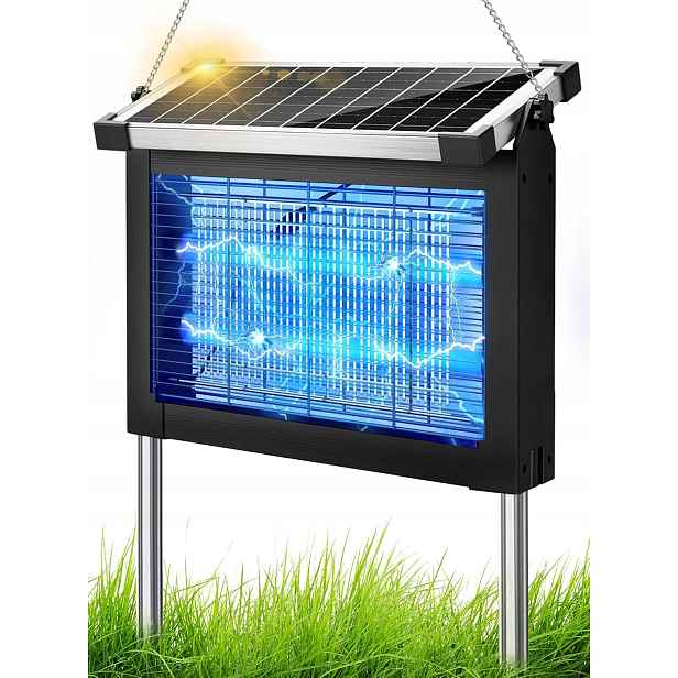 Solární Zahradní Insekticidní Lampa Anysun Past Na Mouchy A Komáry Molů