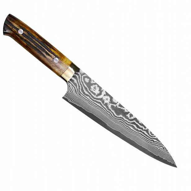 Takeshi Saji Ybb Ručně kovaný VG-10 Japonský Nůž pro šéfkuchaře 21 cm