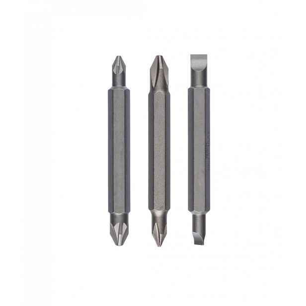 Bosch - 3dílná sada oboustranných bitů, délka 60 mm 2607001745