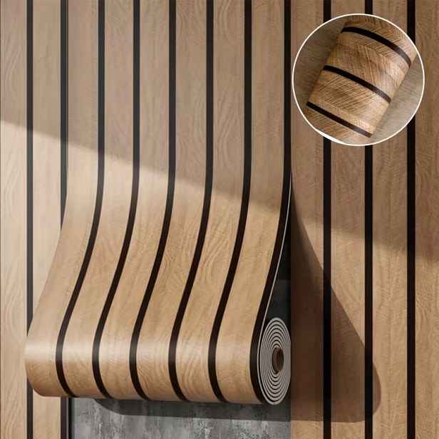 Samolepicí tapeta Panel 3D vinylová nálepka na zeď 0.4 x 3 m lamely