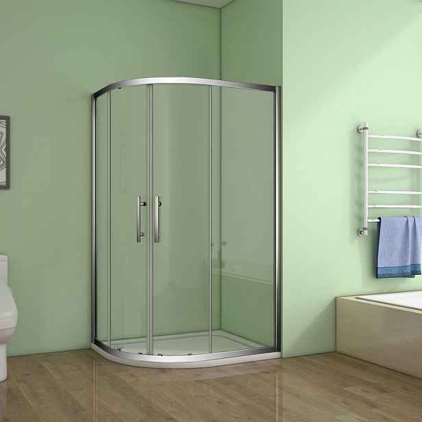 Stacato FLEUR LINE čtvrtkruhový sprchový kout 900x900mm