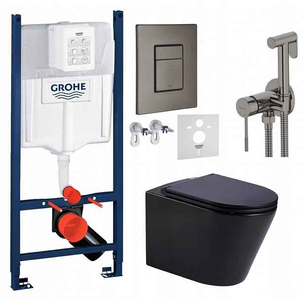 Sada Wc Stelaz Grohe Wc Mísa Imprese Tornado Tlačítko baterie