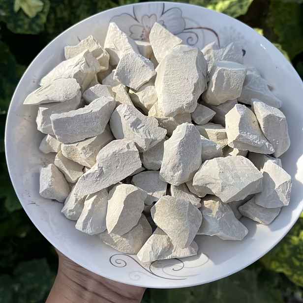 TEMU Sušená hlína, bílé hlínové , přírodní a čistá, zdroj z půdy, mírně lepkavá, dekorace do domácnosti, vánoční dárek