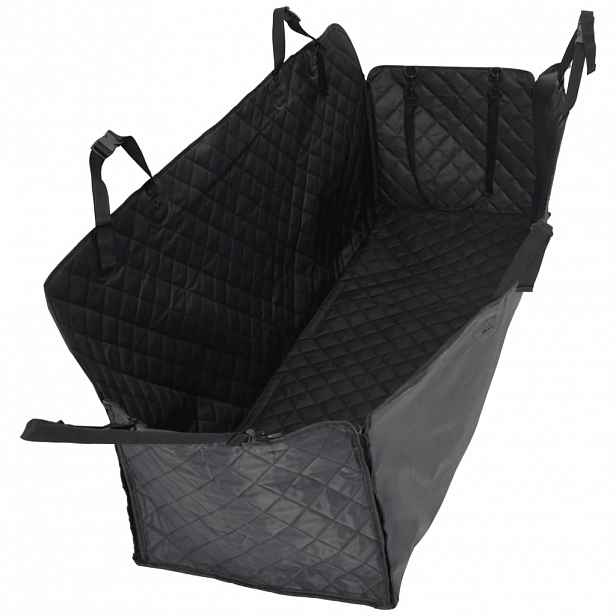vidaXL Potah autosedadla pro psy černý 137 x 46 x 50 cm