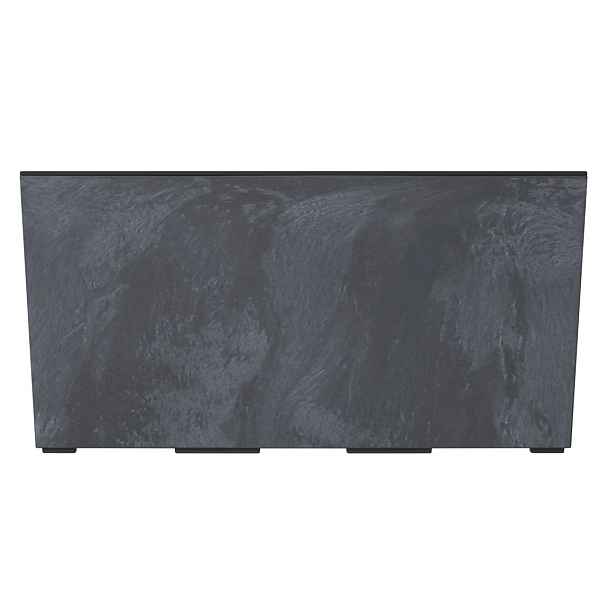 Prosperplast Truhlík CORBI betonový efekt antracit, varianta 77 cm