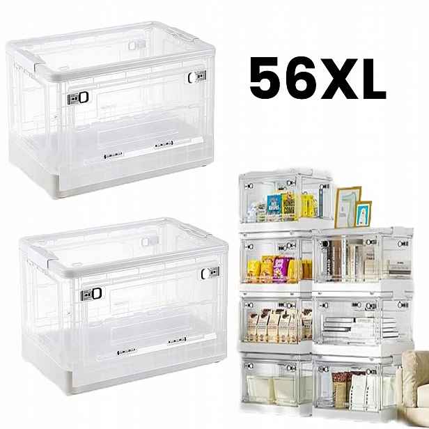 Velký Organizér Pudlo Z Nádoba Plastový Skládací Koš Smítě 56XL