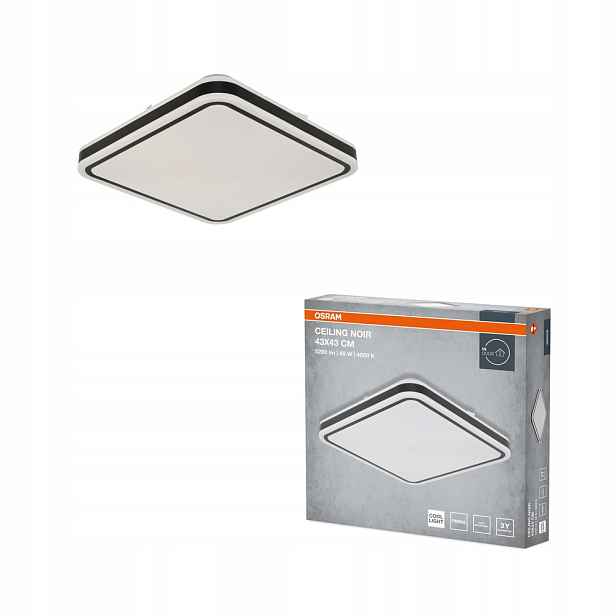 Stropní svítidlo černé Sq 48W 840 IP20 B