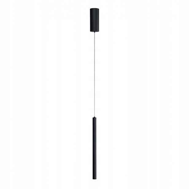 Valdes, Minimalistická, černá Led závěsná lampa, Sopel, 5W, 180LM