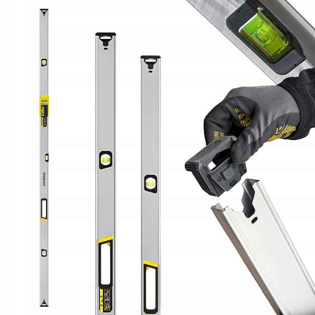 Vodováha Fatmax Xtreme Boxbeam 200 CM, 3 Lib, 2 Uchy, 0.5 MM/M