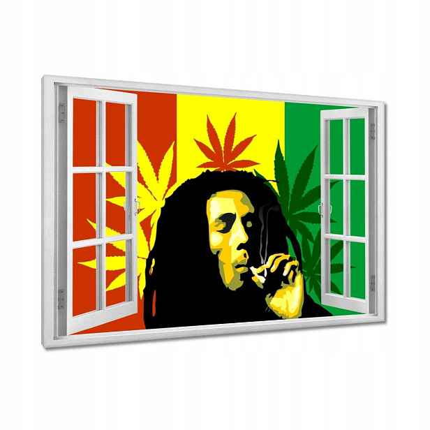 Obrazy 90x60 Rastaman