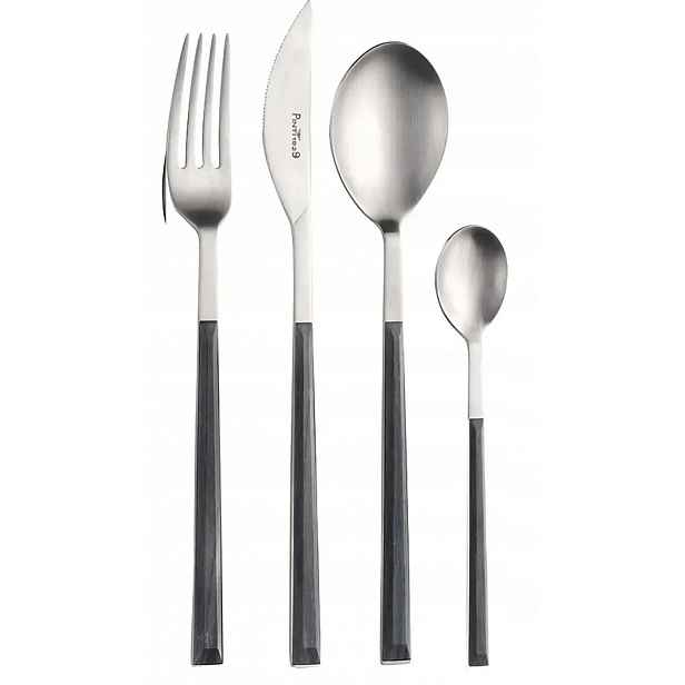 Sada 24 ks příborů Sushi Queen Ebony Satin