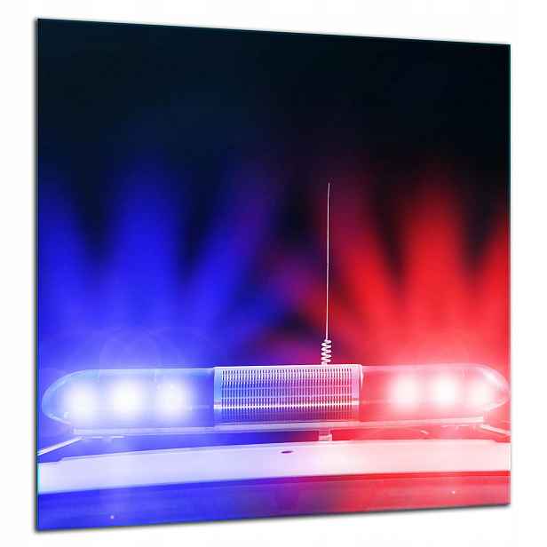 Skleněná Ochranná Deska Panel Lepidlo 60x65 Policie