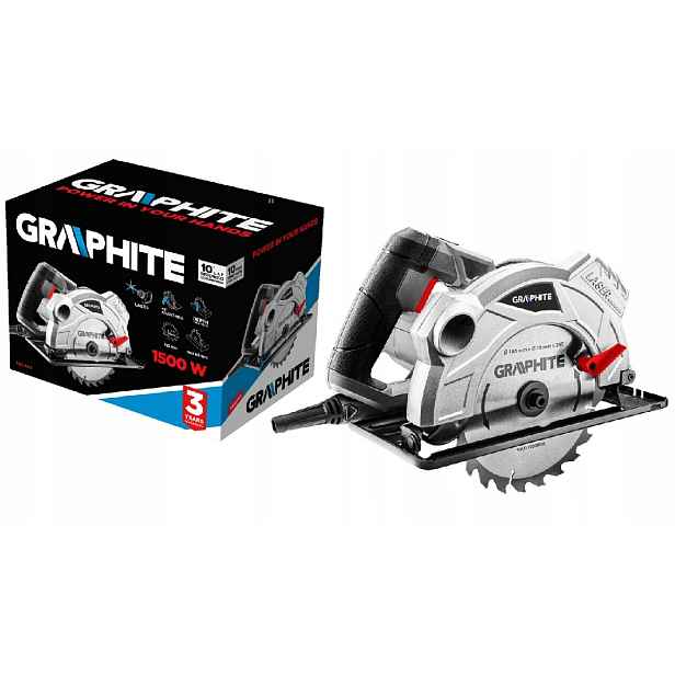 Graphite Kotoučová Pila 58G492 1500W 185 MM