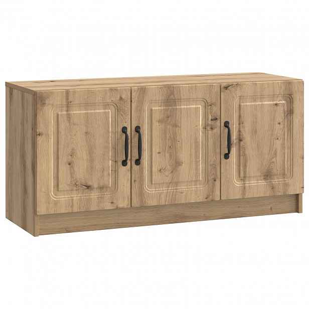vidaXL Televizní skříň 99 x 34,5 x 47 cm Dub artisan Kompozitní dřevo
