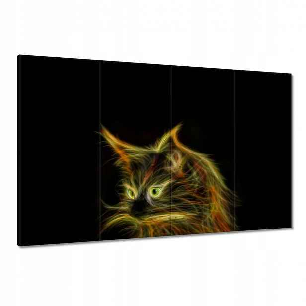 Obrazy 120x80 Nadpozemská kočka