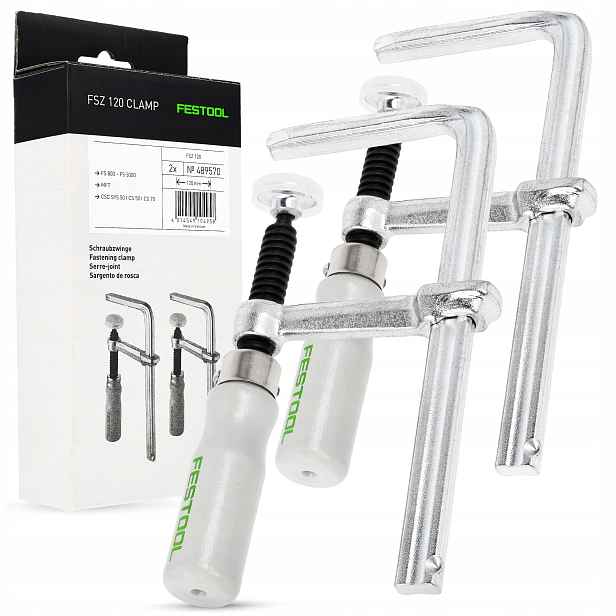 Festool Sada 2 solářských svěrek pro kroucené kolejnice