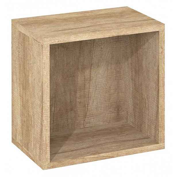Sapho Espace - Otevřená policová skříňka 35x35x22 cm, dub alabama ESC150-2222