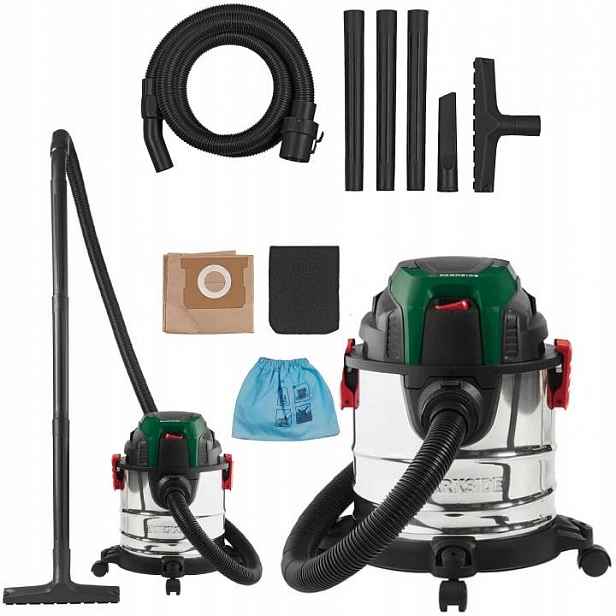 Parkside Vysavač pro mokré a suché vysávání Pwd 121200W Dílenský Garážový