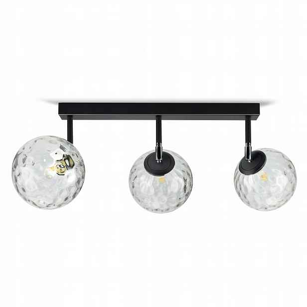 Stropní Svítidlo Stropní Svítidlo Lustr Tři skleněné koule Průhledné BGR3 Led G9