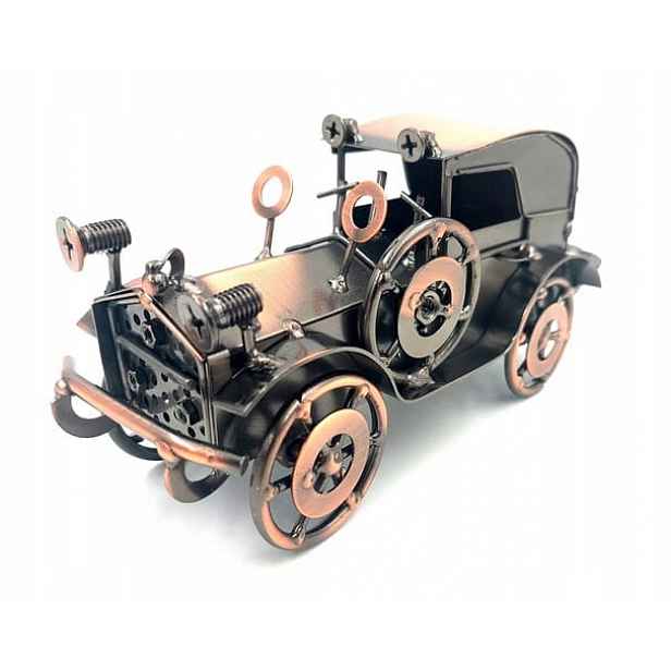Model retro auta Vintage Dekorativní figurka Dárek automobilového fanouška