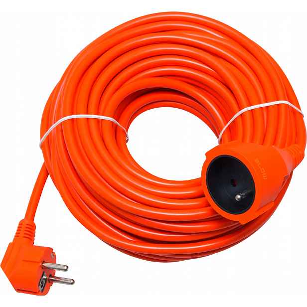 Prodlužovací Kabel Zahradní Stavební Pro Sekačku 3x1,5mm 50m Silný Kabel