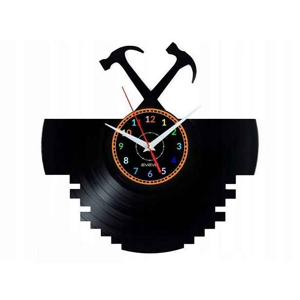 Rock Band Dekorativní Nástěnné Hodiny Moderní Vinylová Deska Na Prez
