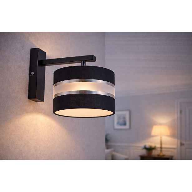 Euro-Lamp Nástěnné svítidlo Diana Černý Abažur 1x60W Výrobce