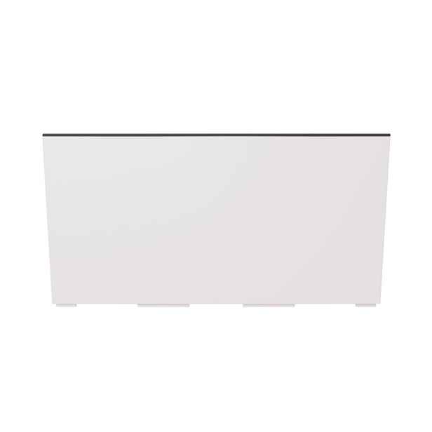 Prosperplast Truhlík CORBI s vkladem bílý, varianta 58 cm