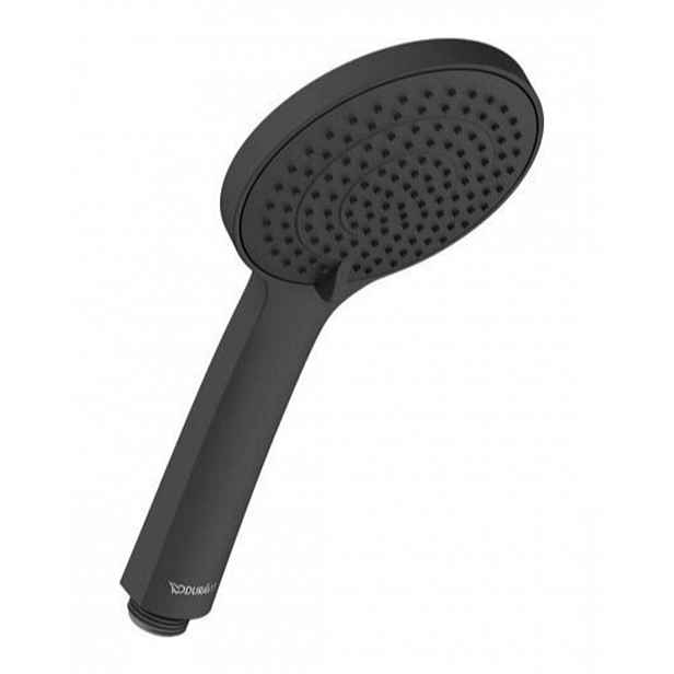 Duravit - Sprchová hlavice, 3 proudy, MinusFlow, matná černá UV0652015046