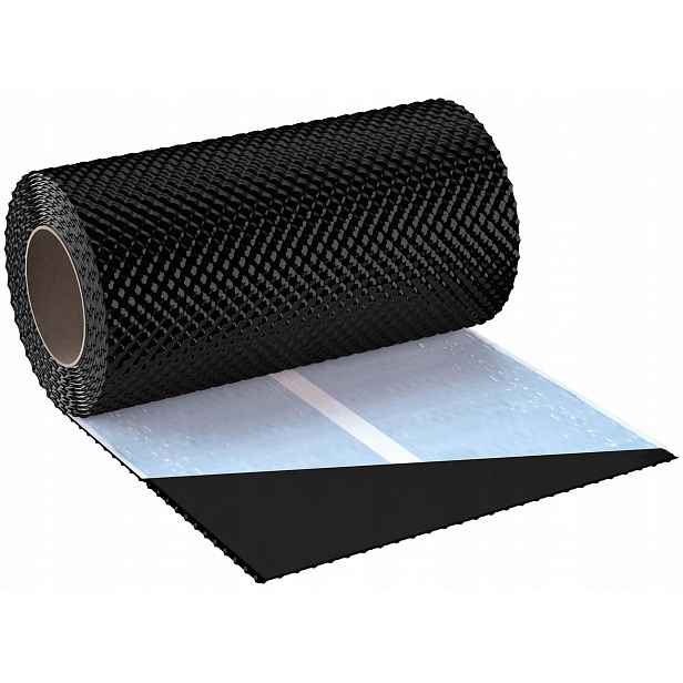 Komínová páska Eurovent Flex 3D Ral 9005 300 mm x 5 m černá