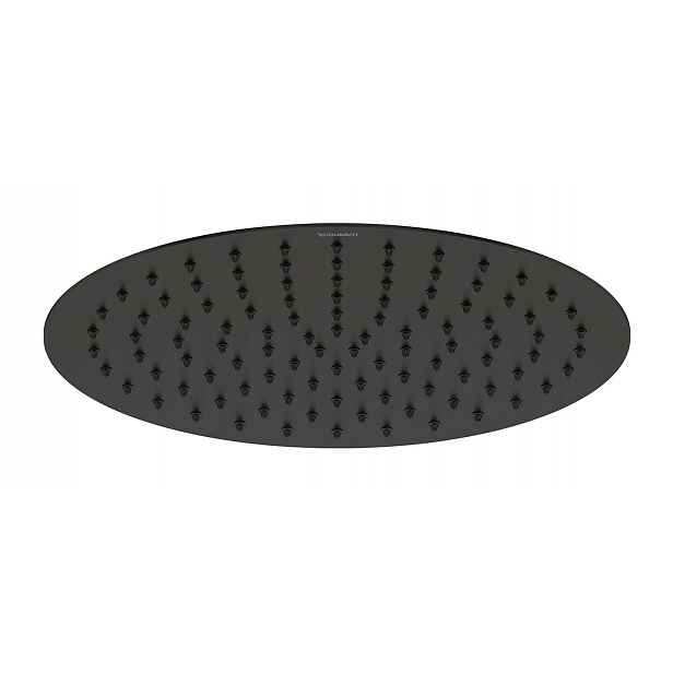 Duravit - Hlavová sprcha, průměr 30 cm, matná černá UV0660020046