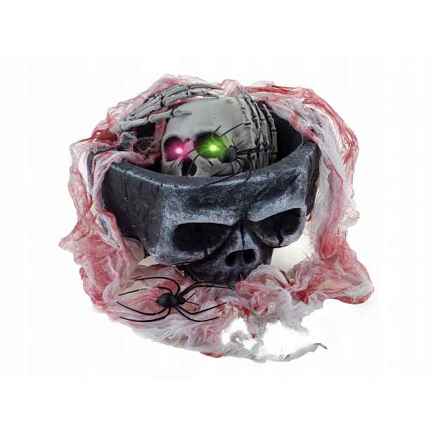 Halloweenská Kostlivec mísa
