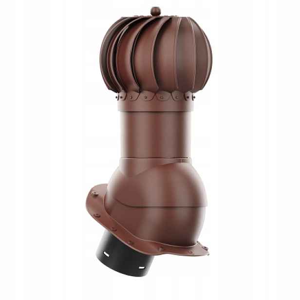 Rotační krb Rotoline profil B fi 150 mm kulově hnědý