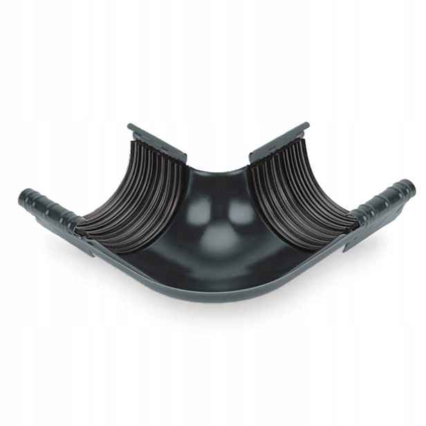 Vnější rohový úhel 90° pro okap 120 mm systému Galeco Ocel Polomat grafit