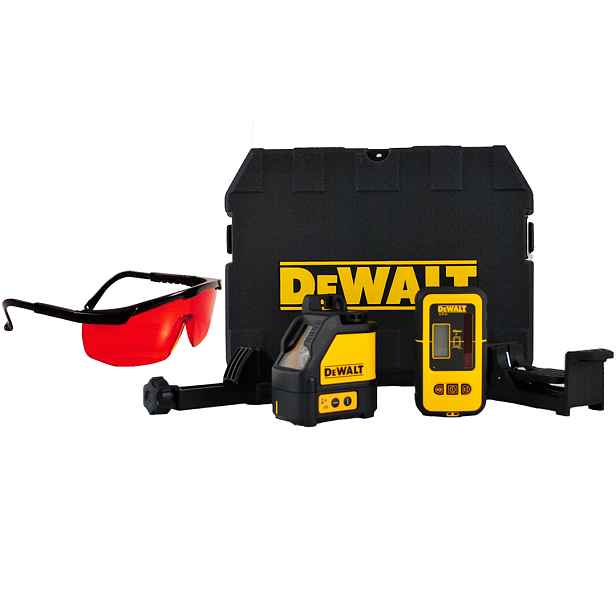 DeWalt DW088KD křížový laser detektor Brýle