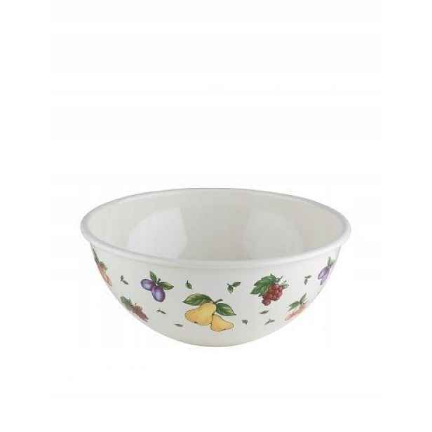 Emalovaná mísa Riess Fruit Garden 4 l, průměr 26 cm, ovoce