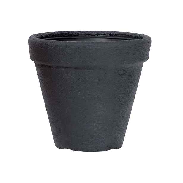 Prosperplast Nízký květináč Classic tmavě šedý, varianta 45 cm