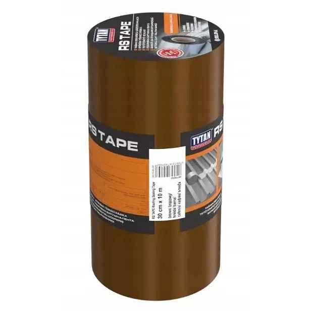 Tytan Bitumenová Pokrývačská Páska Těsnící 300MM X 10MB Hnědá