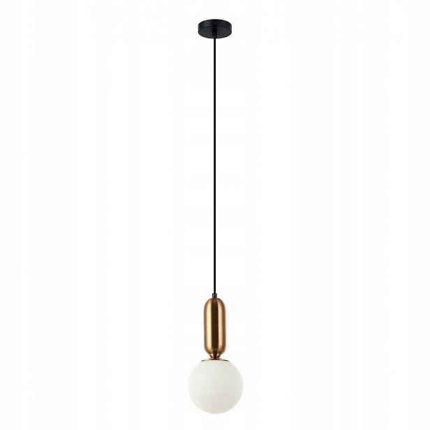 Aldeva Závěsná lampa Černá Hnědá Moderní Kulové Stínidlo E27 40W IP20