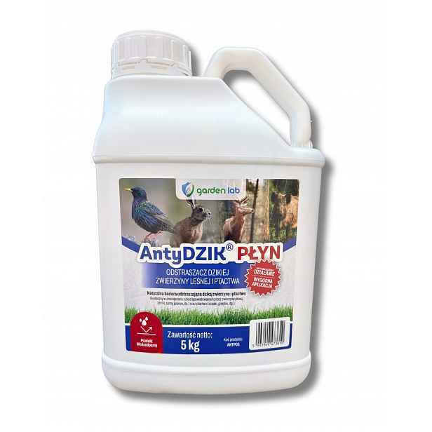 AntiDZIK kapalina- odpuzovač- srnci jeleni divocí ptáci zajíci 5 kg