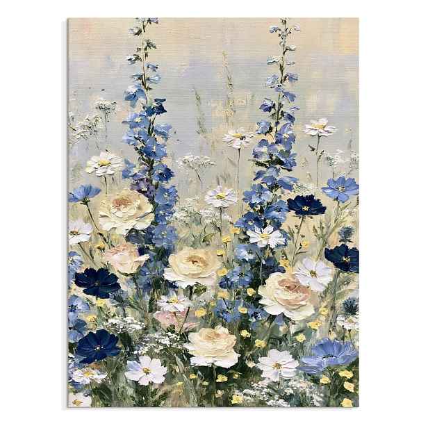 Tištěný obraz na plátně 60x80 cm Blue Meadow – Styler
