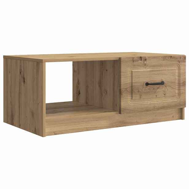 vidaXL Konferenční stolek Dub artisan 90 x 50 x 37 cm Kompozitní dřevo