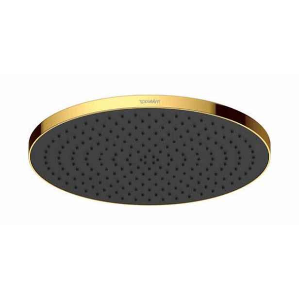 Duravit - Hlavová sprcha, průměr 23 cm, MinusFlow, zlatá UV0662017034