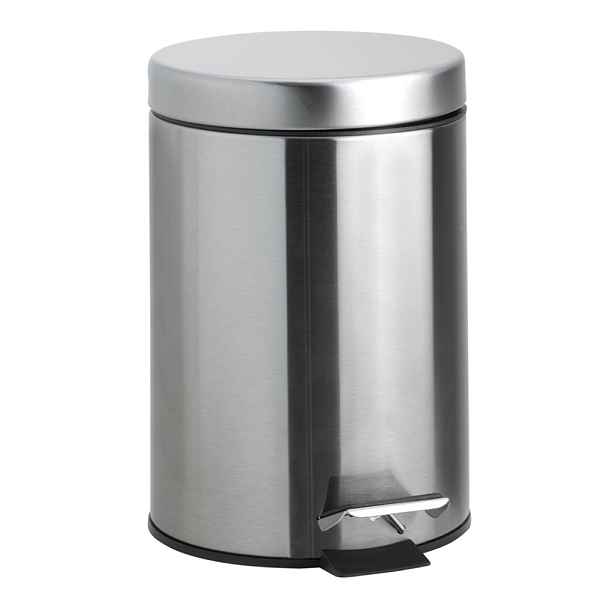 HOPA Odpadkový koš „Soft Close“, 5l, 205×265×205 mm — Barva - Nerez
