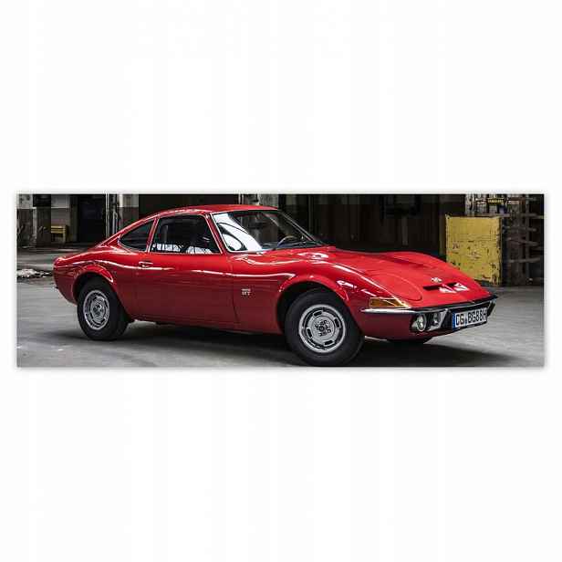 Plakáty 200x66 Červená klasika Opel Gt
