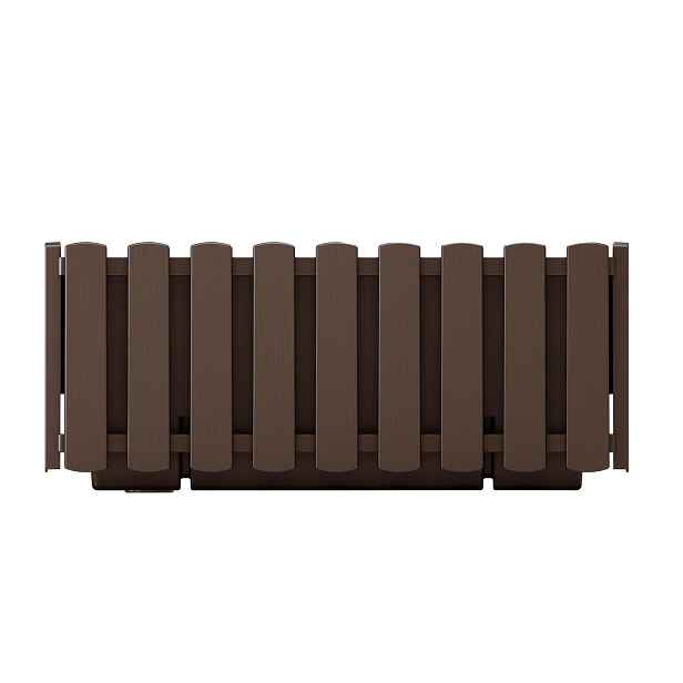 Prosperplast Truhlík DOREEN hnědý, varianta 38 cm