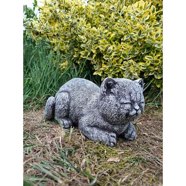 Betonová zahradní figurka Kočka malá kočka figurka kočky